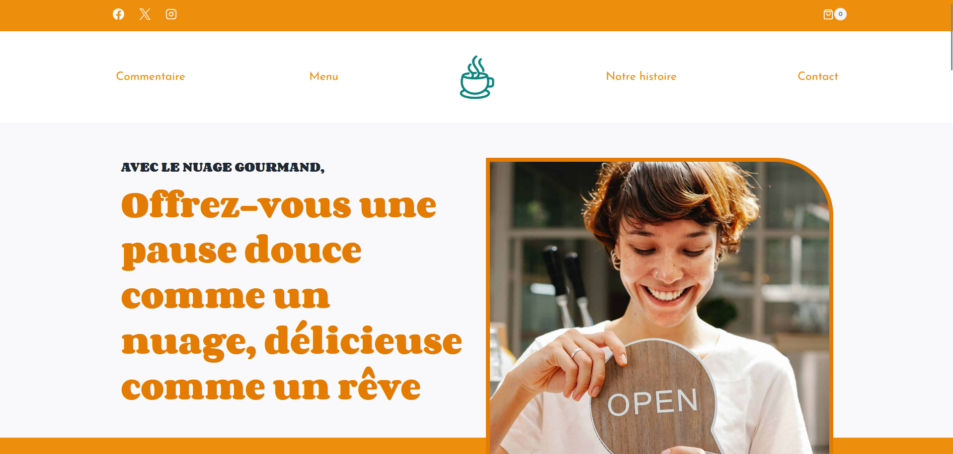 Site exemple sous Wordpress